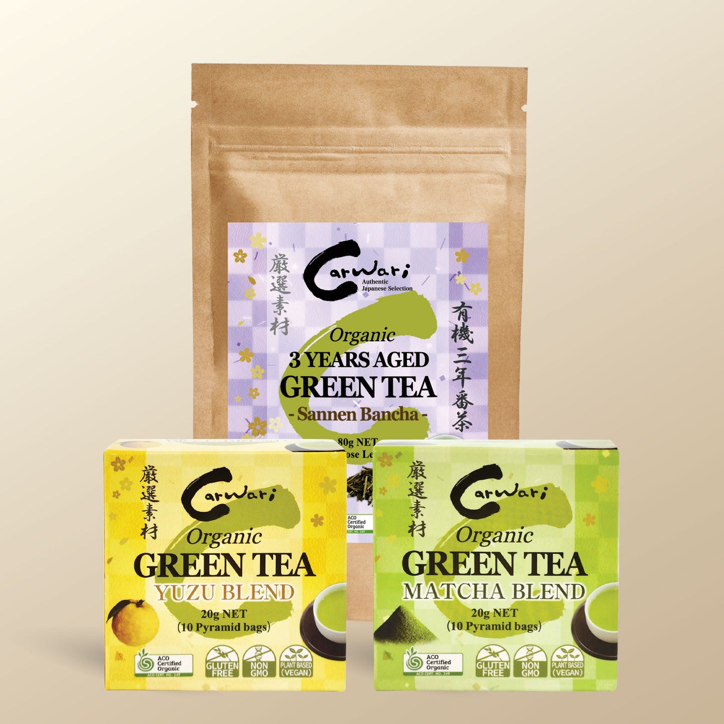 
                  
                    Carwari Collection - Organic Green Tea Trial Pack
                  
                