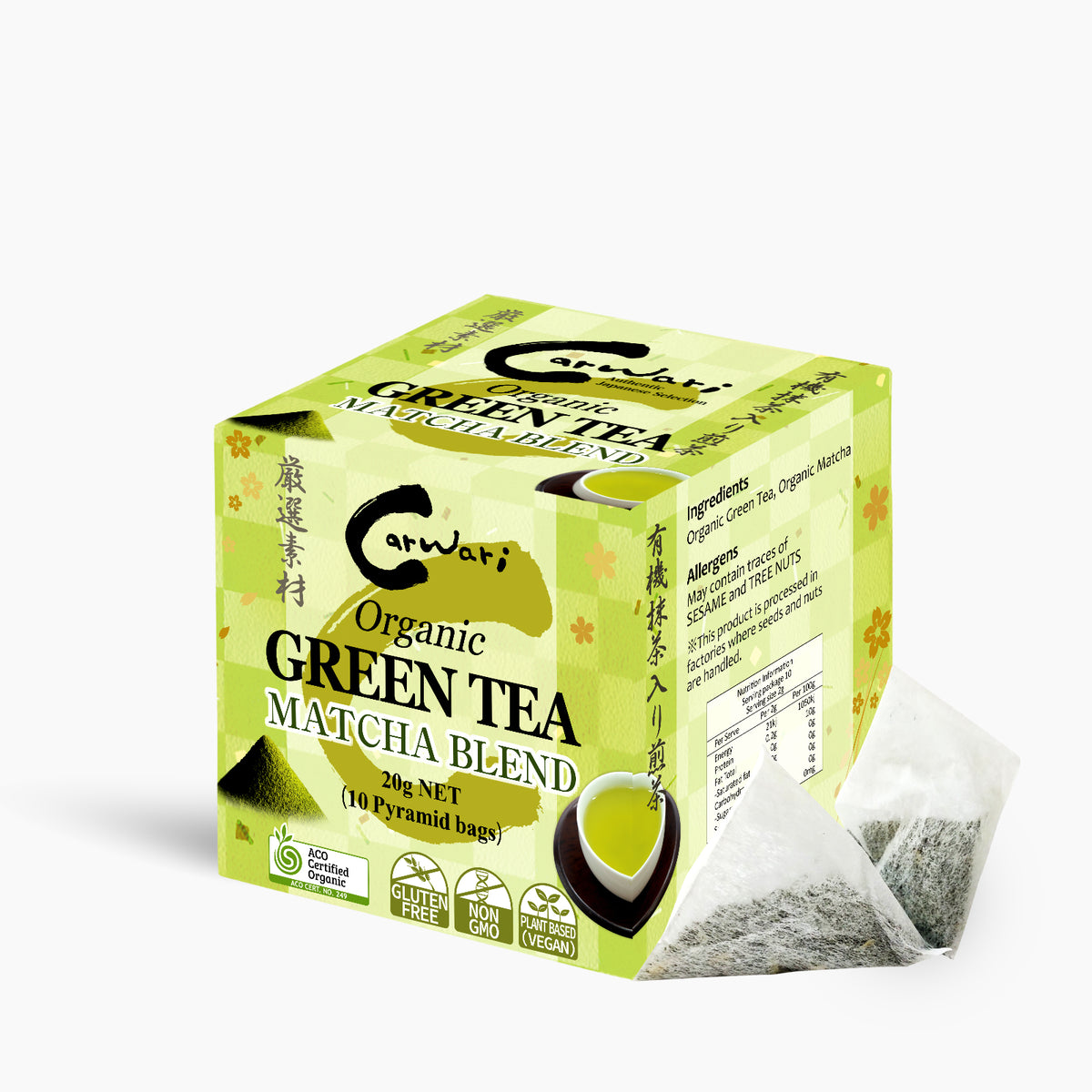 Organic Green Tea Matcha Blend Carwari Online Store