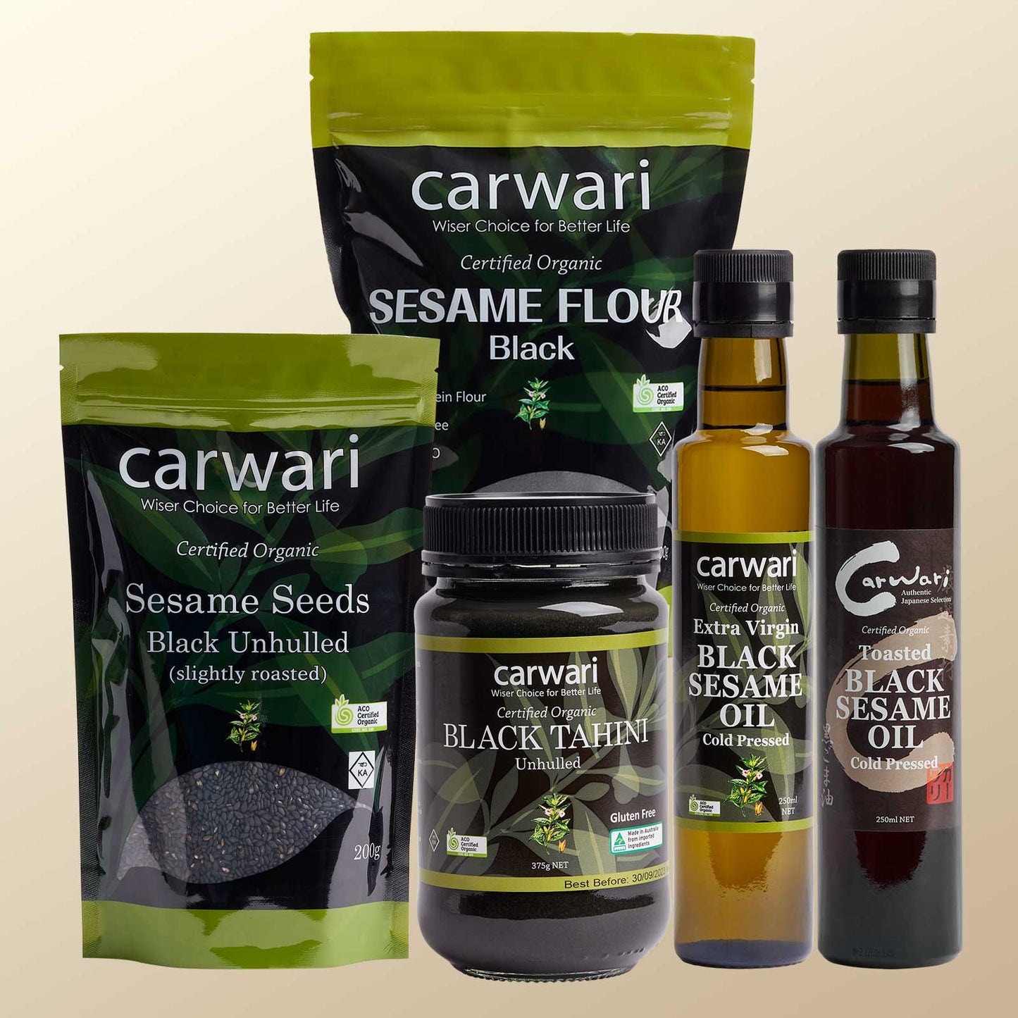 Carwari Collection - Black Sesame Lover