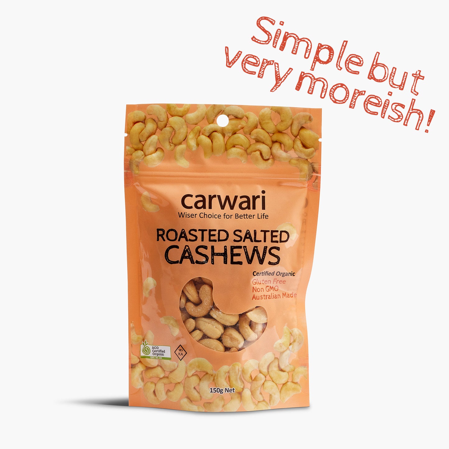 Organic Salted Roasted Cashew