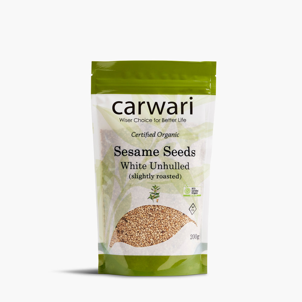 Organic Unhulled Sesame Seeds