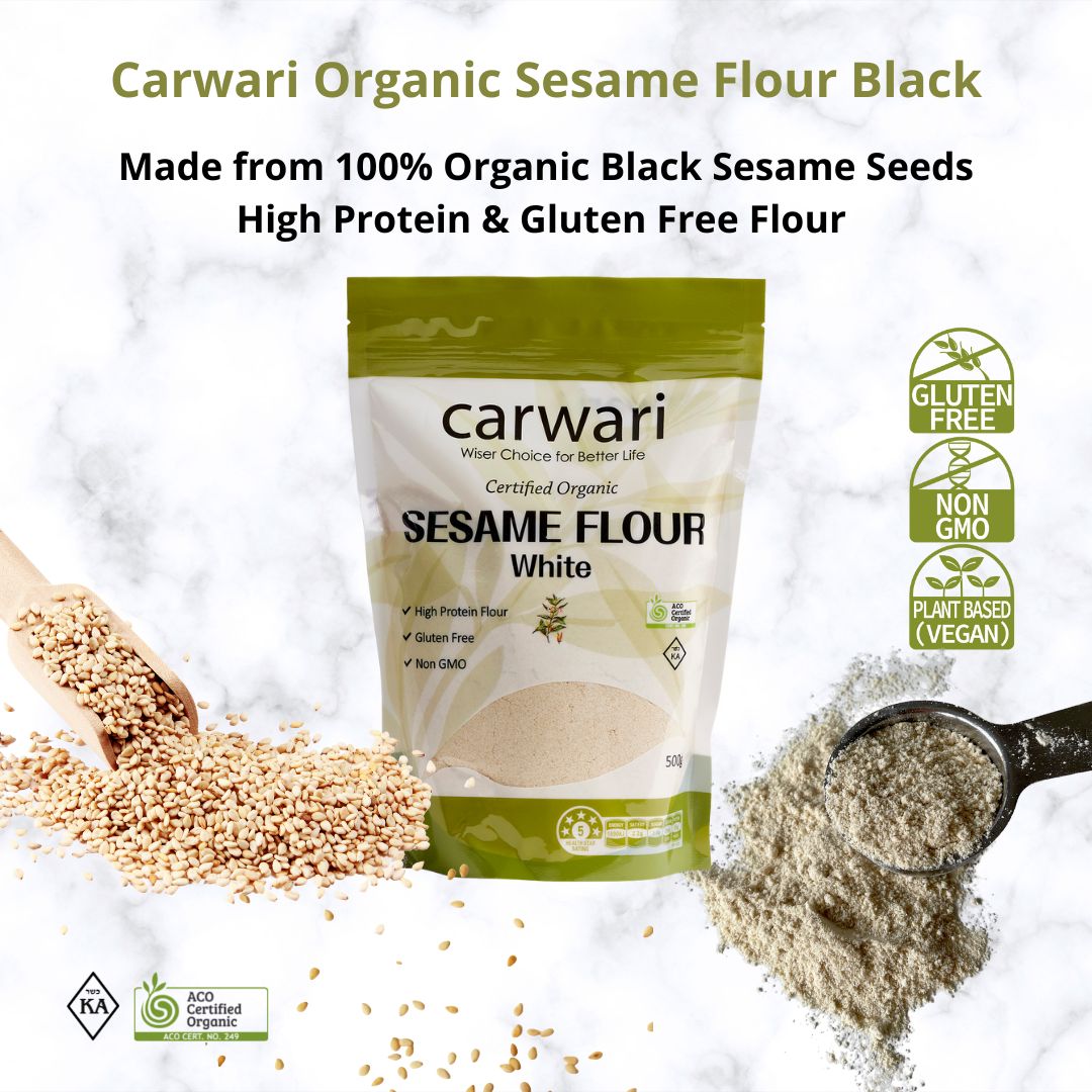 
                  
                    Organic Sesame Flour
                  
                